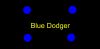 Blue Dodger Game Android app logo.